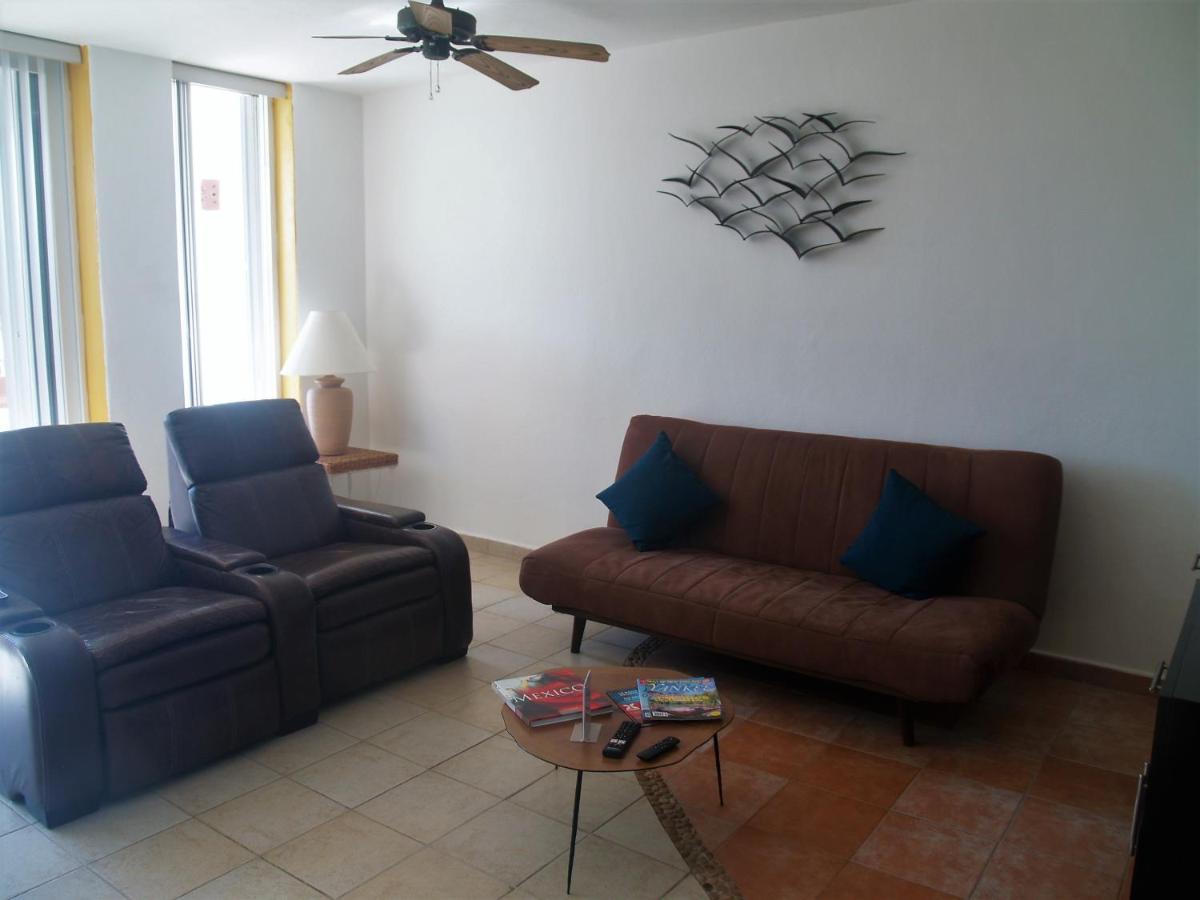 Beachfront Apartment Your Home In Cozumel Esterno foto